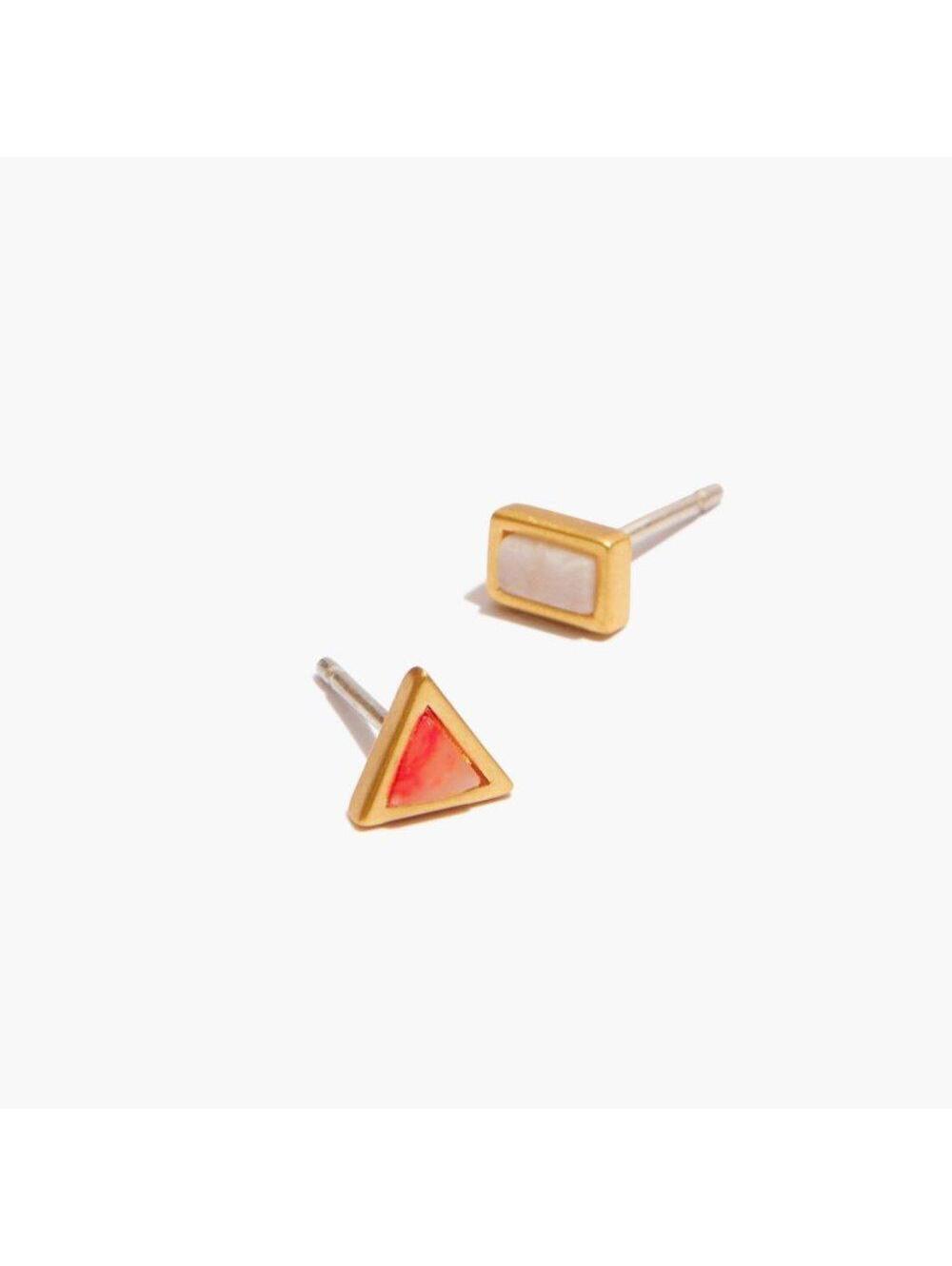 Madewell Sunwashed Stud Earrings